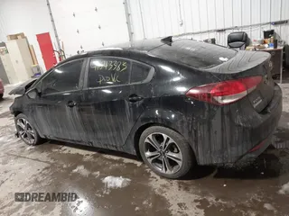 2018 Kia Forte LX with VIN 3KPFL4A74JE197378, listed as a IAAI auction lot 41543383 with 107,078 mi miles. Bid and sale history available at carsss.com. Image 14.