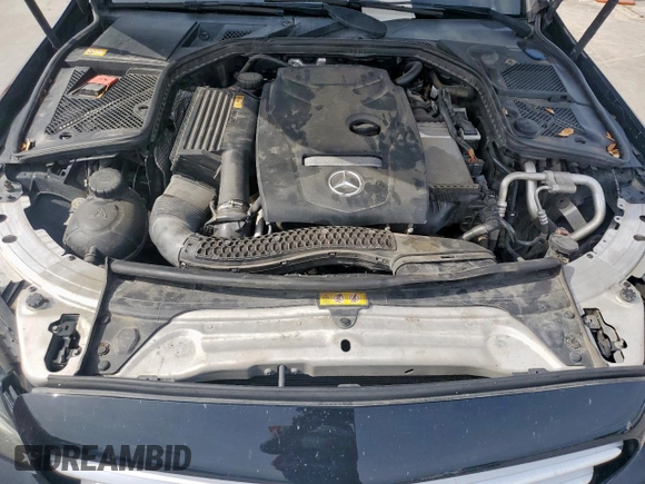 2015 Mercedes-Benz C 300 with VIN 55SWF4JB5FU089833, listed as a Copart auction lot 56554125 with 268,624 mi miles and Clean Title. Bid and sale history available at DreamBid. Image 11.