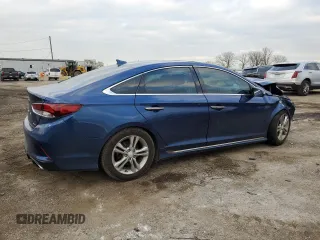 2018 Hyundai Sonata Limited with VIN 5NPE34AFXJH596665, listed as a Copart auction lot 81043474 with 74,084 mi miles and Salvage Title. Bid and sale history available at DreamBid. Image 3.