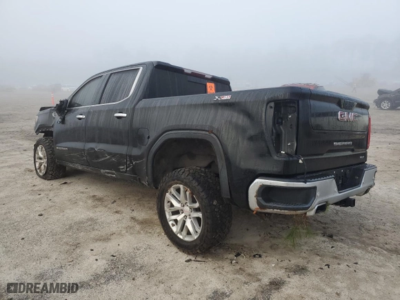 2019 GMC Sierra 1500 SLT with VIN 3GTU9DEL2KG205383, listed as a Copart auction lot 86866304 with 112,207 mi miles and Salvage Title. Bid and sale history available at carsss.com. Image 2.