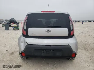 2015 Kia Soul with VIN KNDJN2A25F7762483, listed as a Copart auction lot 44898235 with 129,160 mi miles and Salvage Title. Bid and sale history available at carsss.com. Image 6.