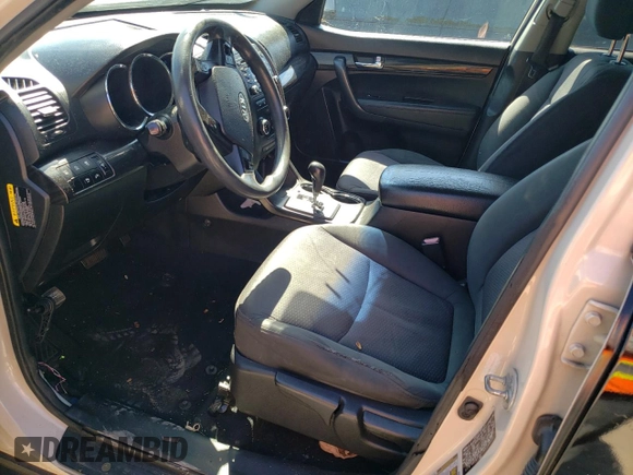 2011 Kia Sorento LX with VIN 5XYKT4A17BG169010, listed as a Copart auction lot 89168455 with Not Provided miles and Non Repairable. Bid and sale history available at DreamBid. Image 7.