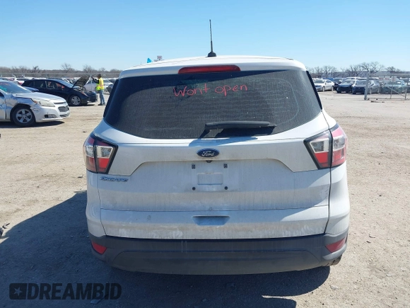 2018 Ford Escape S with VIN 1FMCU0F74JUA63470, listed as a IAAI auction lot 41688124 with 1 mi miles. Bid and sale history available at carsss.com. Image 15.