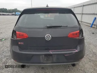 2016 Volkswagen Golf GTI S w/Performance Pkg with VIN 3VW447AU7GM018032, listed as a Copart auction lot 72693904 with 105,001 mi miles and Salvage Title. Bid and sale history available at carsss.com. Image 6.