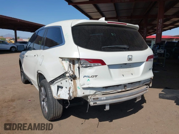 2019 Honda Pilot EX-L z VIN 5FNYF6H52KB083410, wystawiony jako IAAI lot #42290286 z przebiegiem 95 534 mil mil oraz . Historia ofert i sprzedaży dostępna na DreamBid. Obrazek 3.