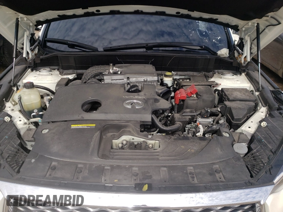2019 Infiniti QX50 Luxe with VIN 3PCAJ5M13KF137147, listed as a Copart auction lot 64635424 with 30,857 mi miles and Clean Title. Bid and sale history available at DreamBid. Image 7.