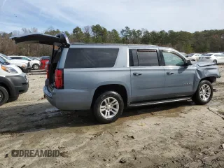 2015 Chevrolet Suburban LT with VIN 1GNSKJKC0FR646425, listed as a Copart auction lot 44880954 with 116,995 mi miles and . Bid and sale history available at DreamBid. Image 3.