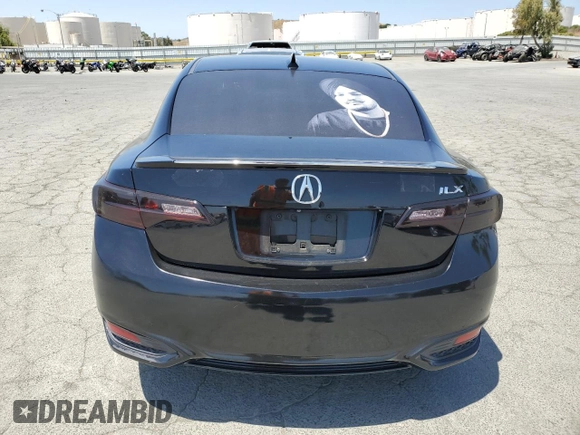 2016 Acura ILX Premium with VIN 19UDE2F88GA004976, listed as a Copart auction lot 60684825 with 109,141 mi miles and Salvage title. Bid and sale history available at DreamBid. Image 6.