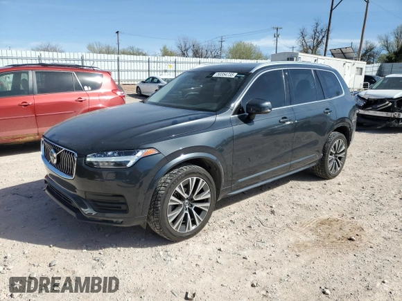 2021 Volvo XC90 Momentum with VIN YV4A22PK4M1680175, listed as a Copart auction lot 50354735 with 55,800 mi miles and Salvage Title. Bid and sale history available at carsss.com. Image 1.