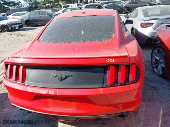 2016 Ford Mustang EcoBoost with VIN 1FA6P8TH7G5284803, listed as a IAAI auction lot 41506370 with 147,242 mi miles. Bid and sale history available at carsss.com. Image 16.