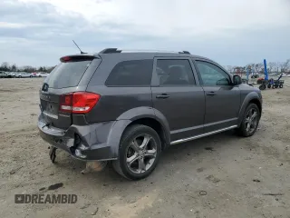 2015 Dodge Journey Crossroad with VIN 3C4PDCGB2FT641223, listed as a Copart auction lot 51144065 with 155,423 mi miles and Salvage Title. Bid and sale history available at DreamBid. Image 3.