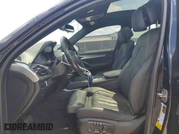 2016 BMW X6 sDrive35i with VIN 5UXKU0C56G0F92875, listed as a Copart auction lot 51145385 with 71,231 mi miles and Clean Title. Bid and sale history available at carsss.com. Image 7.