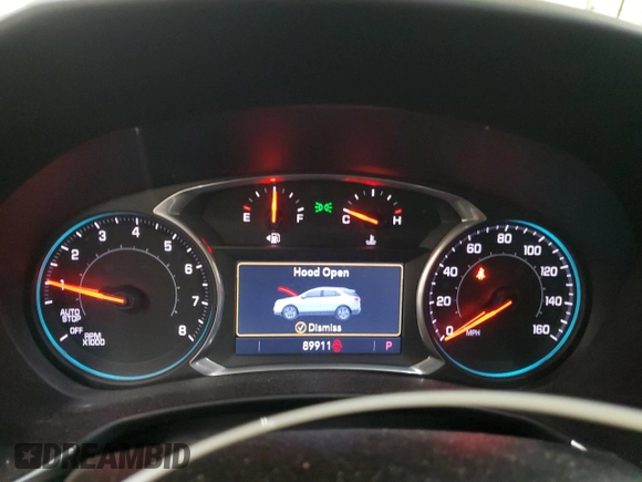 2019 Chevrolet Equinox Premier with VIN 2GNAXYEX2K6290778, listed as a Copart auction lot 53099615 with 89,911 mi miles and Salvage Title. Bid and sale history available at DreamBid. Image 9.