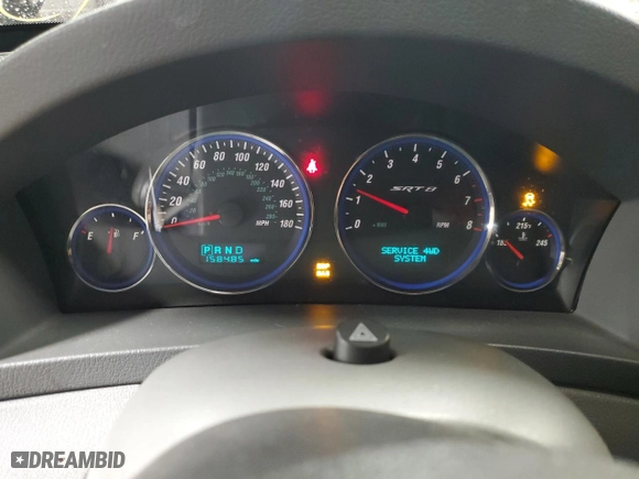 2007 Jeep Grand Cherokee SRT-8 with VIN 1J8HR78377C512937, listed as a Copart auction lot 83219784 with 158,485 mi miles and Salvage Title. Bid and sale history available at carsss.com. Image 9.