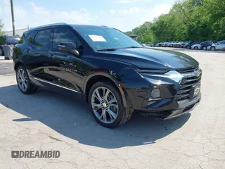 2022 Chevrolet Blazer Premier with VIN 3GNKBFRS4NS128999, listed as a IAAI auction lot 42157919 with 79,639 mi miles and . Bid and sale history available at DreamBid. Image 1.