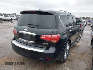 2017 Infiniti QX80 z VIN JN8AZ2NF0H9646542, wystawiony jako IAAI lot #41425103 z przebiegiem 124 488 mil mil oraz . Historia ofert i sprzedaży dostępna na DreamBid. Obrazek 4.