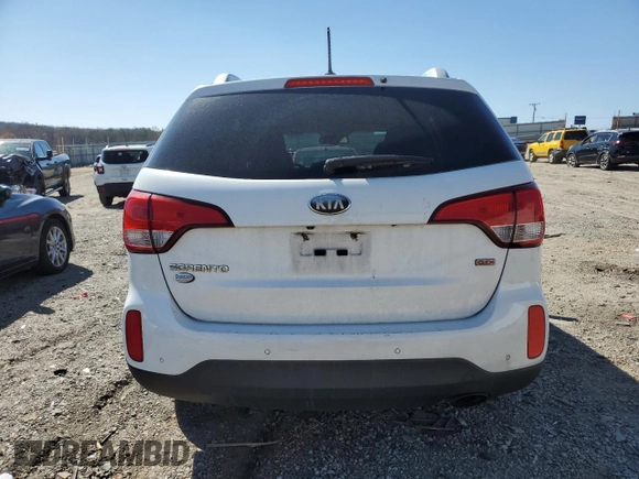 2014 Kia Sorento LX with VIN 5XYKTCA62EG446365, listed as a Copart auction lot 50471175 with 194,463 mi miles and Clean Title. Bid and sale history available at carsss.com. Image 6.