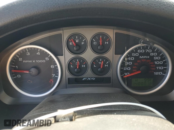 2006 Ford F-150 XLT z VIN 1FTPW14546FA19357, wystawiony jako Copart lot #66287815 z przebiegiem 148 881 mil mil oraz Czysty tytuł • Clean title. Historia ofert i sprzedaży dostępna na DreamBid. Obrazek 9.