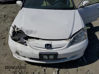 2005 Honda Civic with VIN JHMES96635S011410, listed as a Copart auction lot 48807165 with 182,210 mi miles and Salvage Title. Bid and sale history available at DreamBid. Image 12.