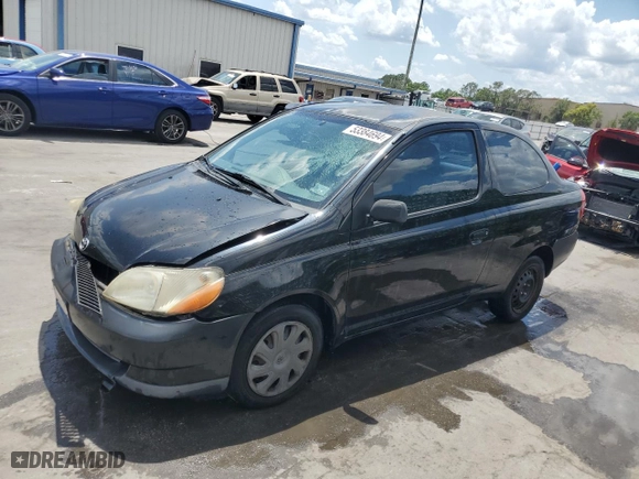 2002 Toyota ECHO with VIN JTDAT123120229590, listed as a Copart auction lot 53384694 with 177,665 mi miles and Non Repairable. Bid and sale history available at carsss.com. Image 1.