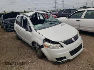 2007 Suzuki SX4 with VIN JS2YB413775105036, listed as a Copart auction lot 61984964 with 0 mi miles and Salvage Title. Bid and sale history available at carsss.com. Image 4.