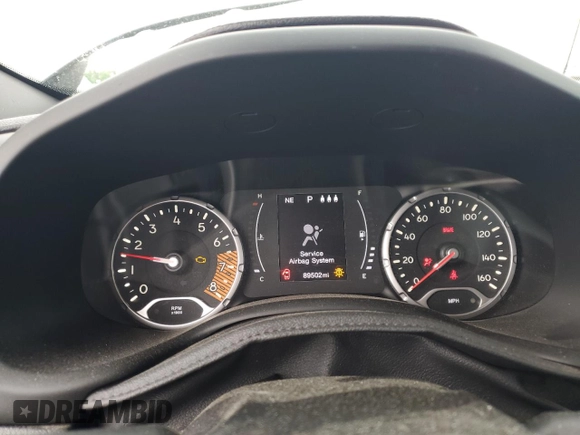 2019 Jeep Renegade Upland z VIN ZACNJBAB3KPK37977, wystawiony jako Copart lot #54416865 z przebiegiem 89 502 mil mil oraz Szkoda całkowita • Salvage title. Historia ofert i sprzedaży dostępna na DreamBid. Obrazek 9.