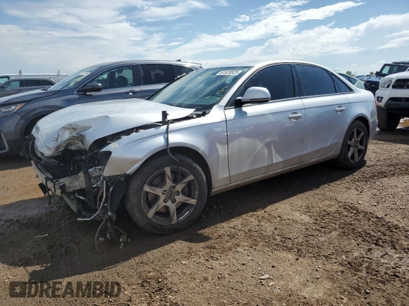 2009 Audi A4 Premium with VIN WAULF78K09N012608, listed as a Copart auction lot 61978525 with 140,078 mi miles and Salvage title. Bid and sale history available at DreamBid. Image 1.