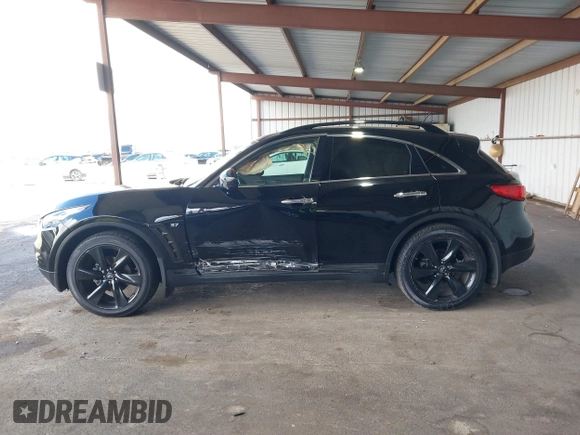 2016 Infiniti QX70 z VIN JN8CS1MW2GM752589, wystawiony jako IAAI lot #41826357 z przebiegiem 142 469 mil mil oraz . Historia ofert i sprzedaży dostępna na DreamBid. Obrazek 14.