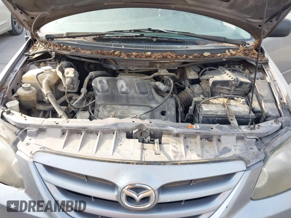 2005 Mazda MPV LX with VIN JM3LW28A550556310, listed as a IAAI auction lot 42148786 with 376,021 mi miles. Bid and sale history available at carsss.com. Image 10.