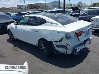 2017 Nissan Maxima S with VIN 1N4AA6AP8HC376994, listed as a IAAI auction lot 42246508 with 80,770 mi miles and . Bid and sale history available at DreamBid. Image 3.