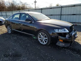 2009 Audi A6 Prestige with VIN WAUWG74F69N013040, listed as a Copart auction lot 43866685 with 141,984 mi miles and Salvage title. Bid and sale history available at DreamBid. Image 4.