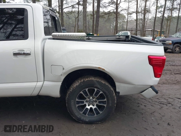 2021 Nissan Titan Pro-4X with VIN 1N6AA1ED3MN507886, listed as a IAAI auction lot 41533292 with 95,947 mi miles and . Bid and sale history available at DreamBid. Image 6.