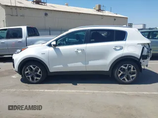 2021 Kia Sportage EX with VIN KNDPNCAC3M7886337, listed as a IAAI auction lot 42257589 with 45,216 mi miles and . Bid and sale history available at DreamBid. Image 15.
