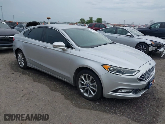 2017 Ford Fusion SE with VIN 3FA6P0HD2HR130814, listed as a IAAI auction lot 41937758 with 142,728 mi miles and . Bid and sale history available at DreamBid. Image 1.
