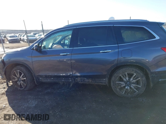 2021 Honda Pilot Elite with VIN 5FNYF6H09MB032350, listed as a IAAI auction lot 41514472 with 45,008 mi miles. Bid and sale history available at carsss.com. Image 14.