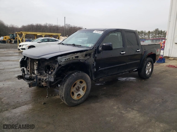 2009 Chevrolet Colorado LT w/1LT with VIN 1GCDT13E898153567, listed as a Copart auction lot 42940455 with 175,488 mi miles and Salvage Title. Bid and sale history available at carsss.com. Image 1.