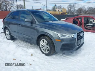 2018 Audi Q3 Premium with VIN WA1ECCFS9JR014378, listed as a IAAI auction lot 41644133 with Not provided miles and . Bid and sale history available at DreamBid. Image 1.
