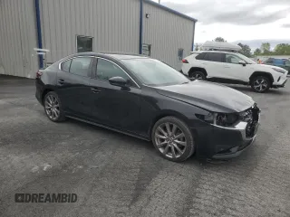 2019 Mazda 3 Preferred with VIN 3MZBPADL3KM106423, listed as a Copart auction lot 57376795 with 79,422 mi miles and Salvage title. Bid and sale history available at DreamBid. Image 4.