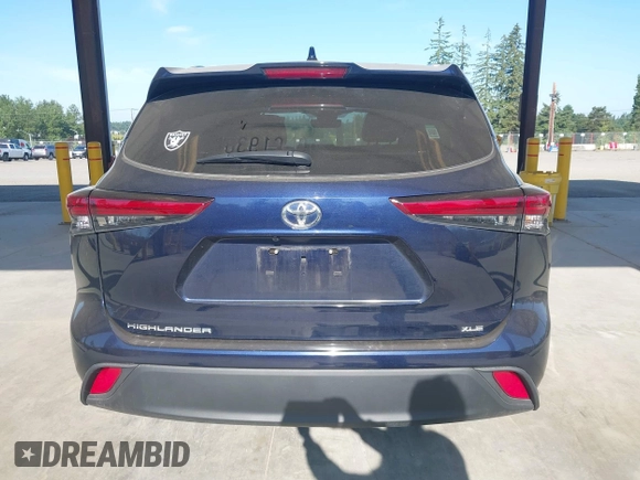 2023 Toyota Highlander L with VIN 5TDKDRAH3PS526958, listed as a IAAI auction lot 42397325 with 10,430 mi miles and . Bid and sale history available at DreamBid. Image 17.