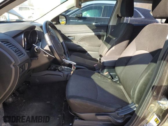 2017 Mitsubishi Outlander ES with VIN JA4AP3AU8HZ009792, listed as a Copart auction lot 48475115 with 123,460 mi miles and Salvage title. Bid and sale history available at DreamBid. Image 7.