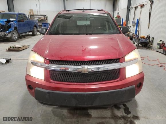 2005 Chevrolet Equinox LT with VIN 2CNDL73F956077591, listed as a Copart auction lot 89390395 with 137,256 mi miles and Salvage Title. Bid and sale history available at carsss.com. Image 5.