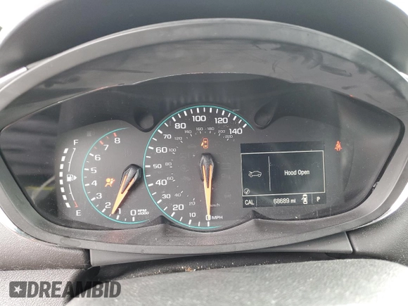 2017 Chevrolet Trax LT with VIN 3GNCJPSB6HL247790, listed as a Copart auction lot 54567685 with 68,689 mi miles and Salvage Title. Bid and sale history available at carsss.com. Image 9.
