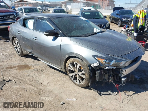 2018 Nissan Maxima SV with VIN 1N4AA6AP4JC388887, listed as a IAAI auction lot 41688858 with 63,678 mi miles and . Bid and sale history available at DreamBid. Image 1.