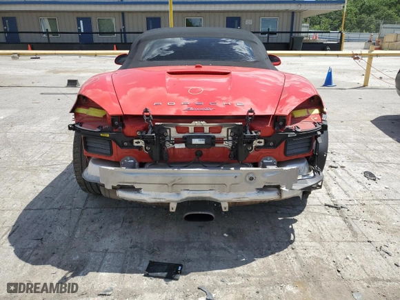 2014 Porsche Boxster with VIN WP0CA2A87ES121162, listed as a Copart auction lot 58493594 with 57,964 mi miles and Clean Title. Bid and sale history available at carsss.com. Image 6.