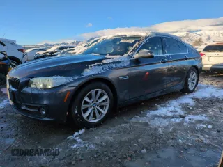 2016 BMW 5 Series 528i z VIN WBA5A5C51GG350758, wystawiony jako Copart lot #48991225 z przebiegiem 129 473 mil mil oraz Szkoda całkowita • Salvage title. Historia ofert i sprzedaży dostępna na DreamBid. Obrazek 1.