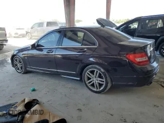 2012 Mercedes-Benz C-Class C 250 Sport with VIN WDDGF4HB2CR222281, listed as a Copart auction lot 55013895 with 128,987 mi miles and Clean Title. Bid and sale history available at carsss.com. Image 2.
