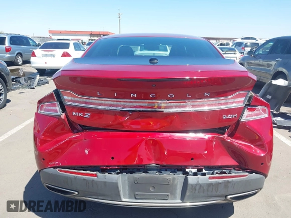 2017 Lincoln MKZ Hybrid Reserve with VIN 3LN6L5MU3HR603169, listed as a IAAI auction lot 42097492 with 58,930 mi miles. Bid and sale history available at carsss.com. Image 6.