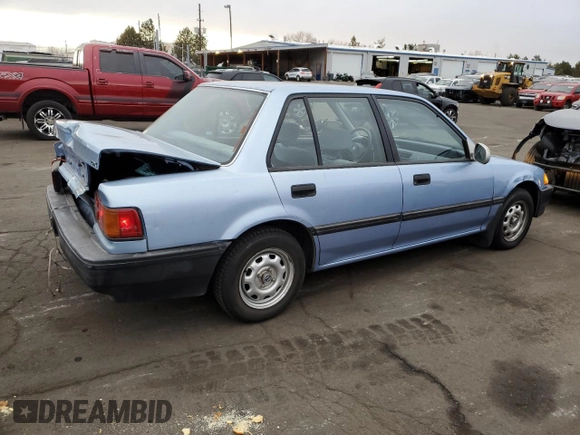 1989 Honda Civic z VIN 1HGED364XKA043135, wystawiony jako Copart lot #86406364 z przebiegiem 83 120 mil mil oraz Czysty tytuł • Clean title. Historia ofert i sprzedaży dostępna na DreamBid. Obrazek 3.