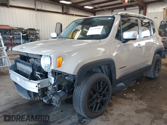 2016 Jeep Renegade Limited with VIN ZACCJBDT5GPD32272, listed as a IAAI auction lot 41725388 with 85,170 mi miles and . Bid and sale history available at DreamBid. Image 19.