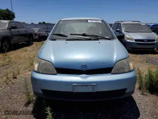 2002 Toyota ECHO with VIN JTDAT123320207199, listed as a Copart auction lot 55177854 with 0 mi miles and Salvage Title. Bid and sale history available at carsss.com. Image 5.